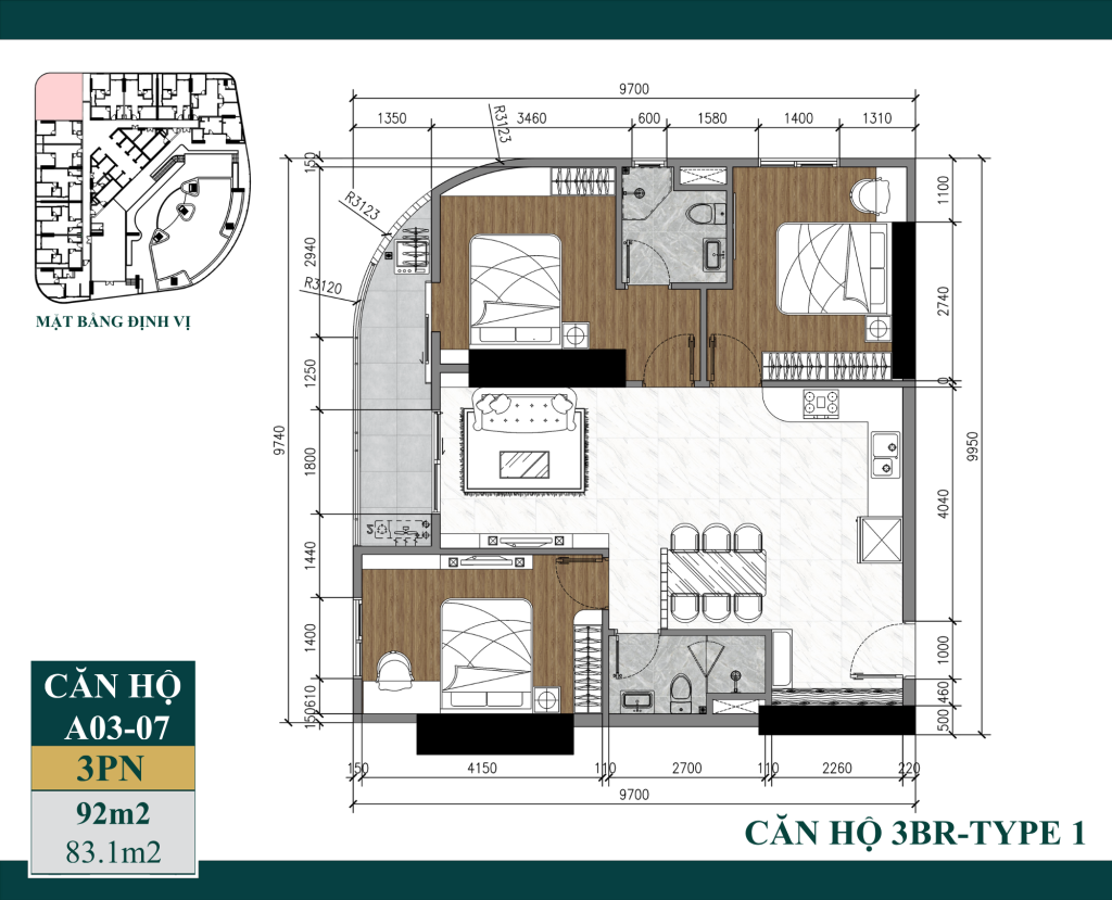 Căn Góc Số 07 ArtStella