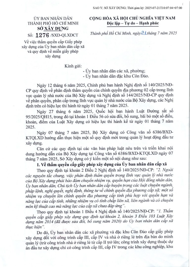 Giấy phép xây dựng ArtStella