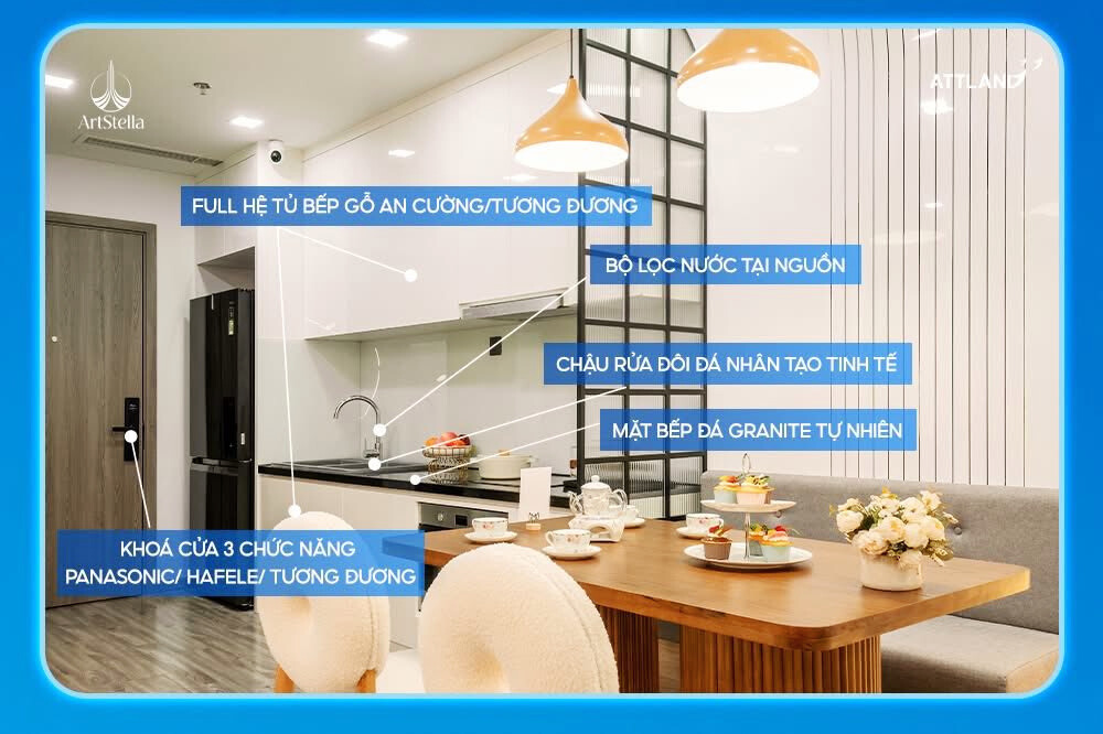 Nội thất phòng bếp ở ArtStella