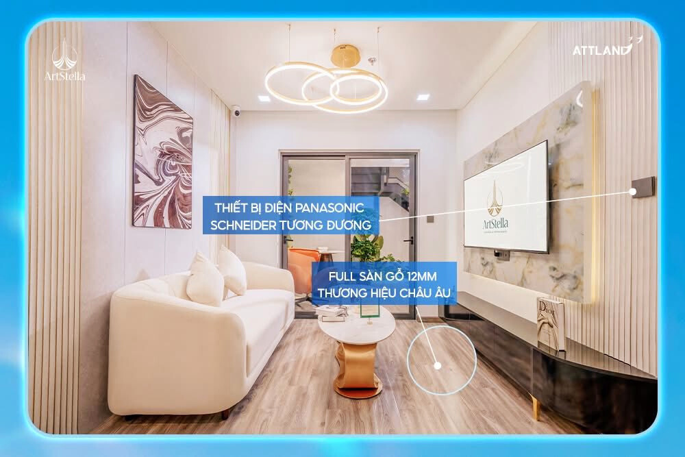 Nội thất phòng khách ở ArtStella