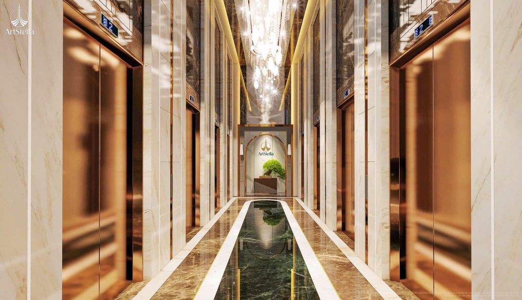 Thang máy ở Art Stella